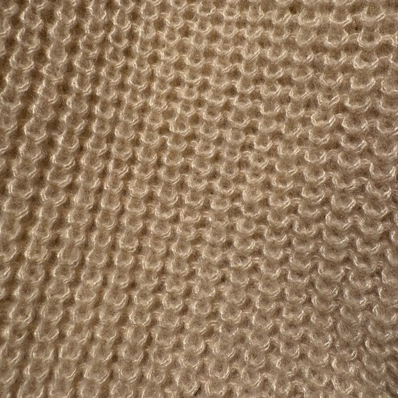 BiBi Cream Sweater with Orange Pumpkin Design Size S - Picture 7 of 7